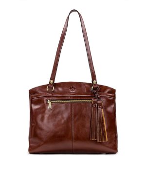 Poppy Tote - Vintage British Vegetable Tan