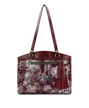 Poppy Tote - European Floral Tapestry