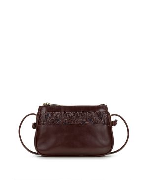 Bacoli Crossbody - Cavo Border Tooled