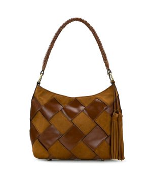Castelli Hobo - Suede Leather Weave