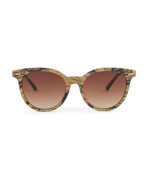 Blondie Sunglasses - European Map Print